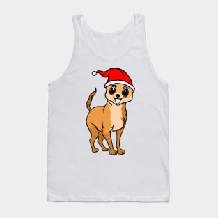 Santa Chihuahua Tank Top